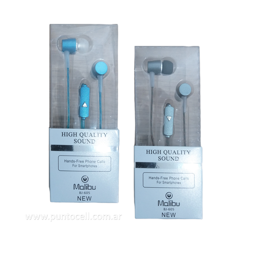 [8969] AURICULAR IN EAR MALIBU BJ-605