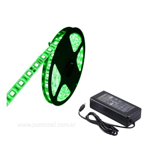 [8806] TIRA LED 3 METROS VERDE