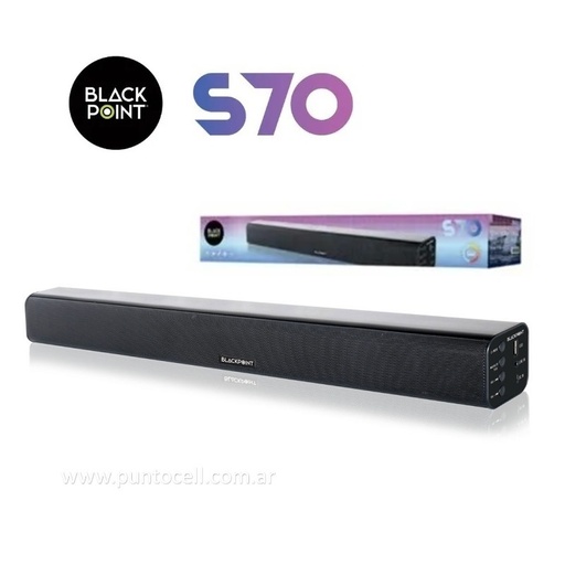 [14038] BARRA DE SONIDO BLACKPOINT BT S70