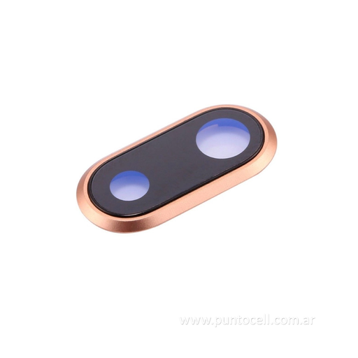 [10065] VIDRIO CAMARA IPHONE 8 PLUS Color DORADO