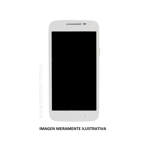 [7531] MODULO MOTOROLA G4 BLANCO S/ MARCO (XT1622)