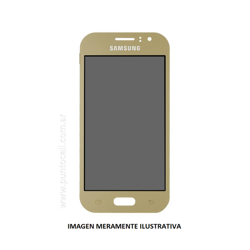 [8547] MODULO SAMSUNG J1 2016 (J120) DORADO AAA METAL